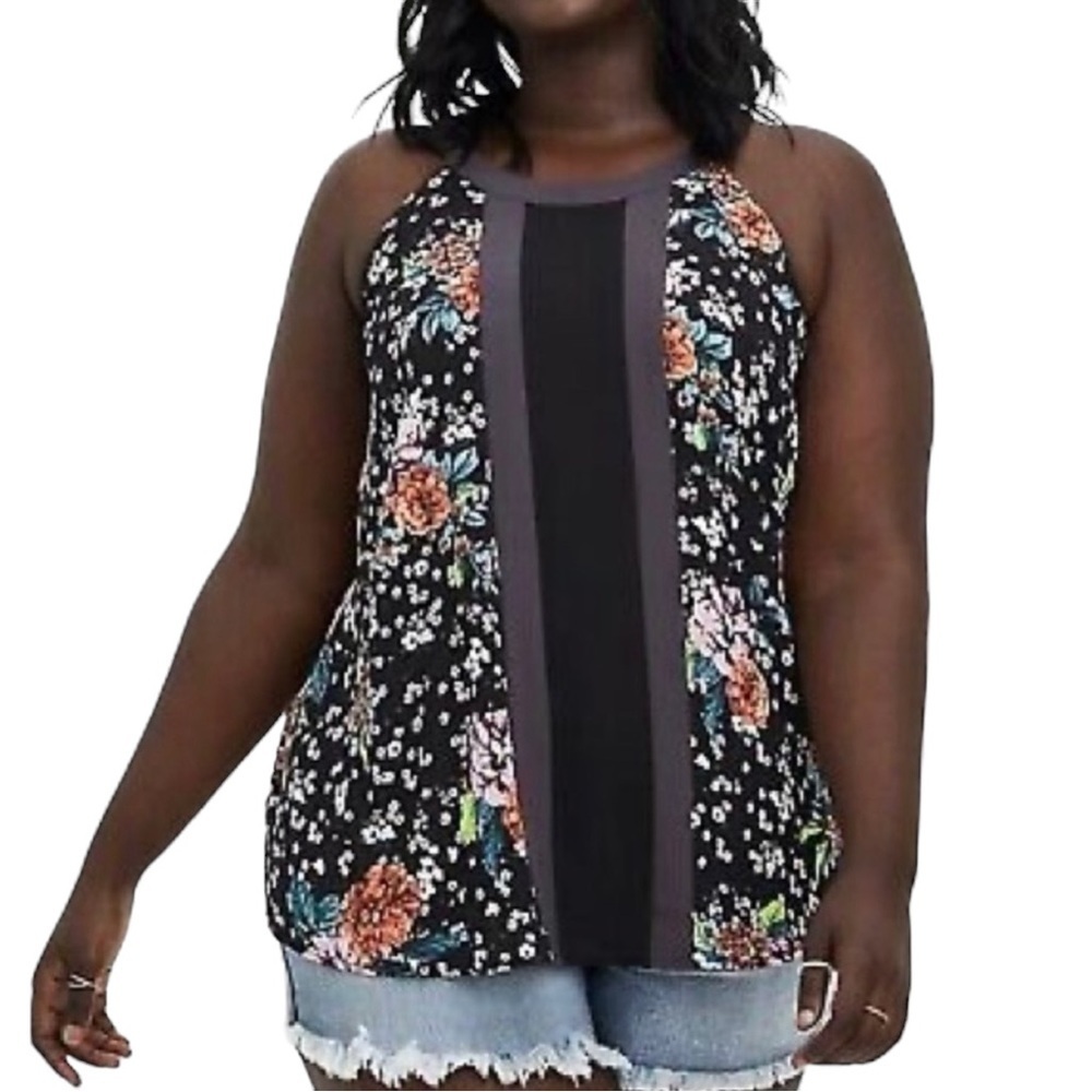 Torrid Floral Blouse
